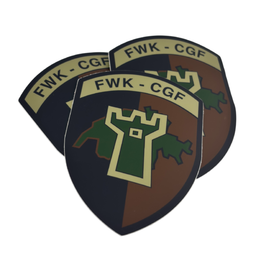 Autoaufkleber Festungswachtkorps, Armee XXI